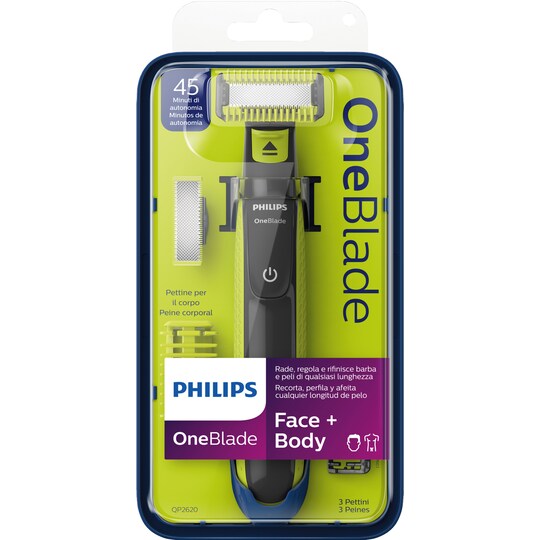 Philips OneBlade Face & Body trimmeri QP2620/20V2