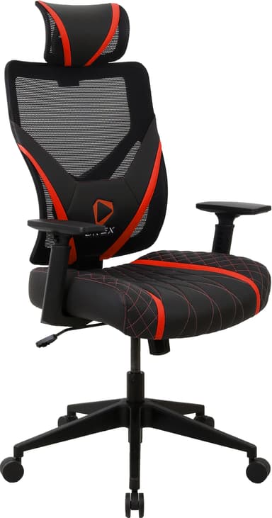 Onex GE300 pelituoli (musta/punainen)