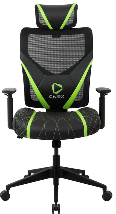 Onex GE300 pelituoli (musta/vihreä)
