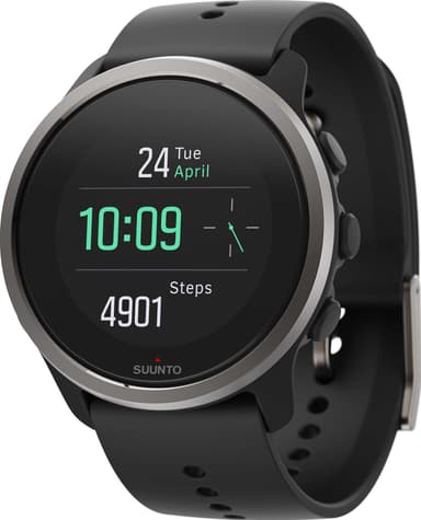 Suunto 5 Peak urheilukello, 43 mm (musta)