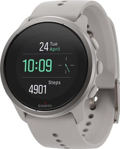 Suunto 5 Peak urheilukello, 43 mm (Ridge Sand)