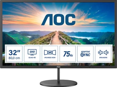 AOC Q32V4EA 32" näyttö