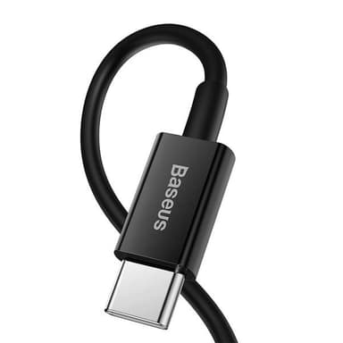 Baseus Superior PD USB-C - Lightning 20W 1 m Musta