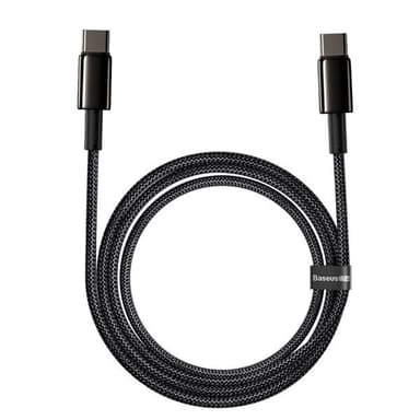 Baseus Tungsten PD USB-C - USB-C 100W 2 m Musta
