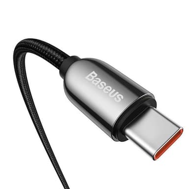 Baseus Display PD USB-C - USB-C 100W 1 m Musta
