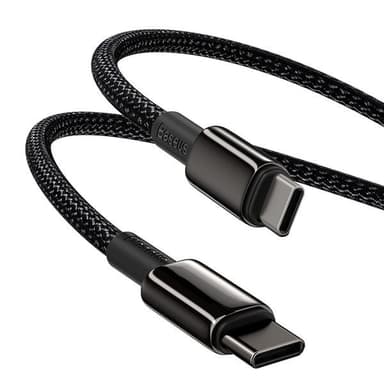 Baseus Tungsten PD USB-C - USB-C 100W 2 m Musta