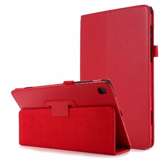 Keinonahkakotelo Samsung Galaxy Tab A7 10.4 (2020) Punainen