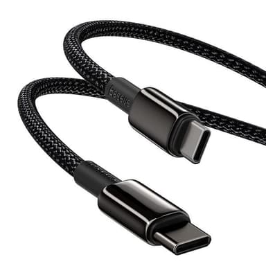 Baseus Tungsten PD USB-C - USB-C 100W 1 m Musta