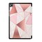 Trifold Design kotelo Samsung Galaxy Tab A7 10.4 2020 - Marmori Pinkki