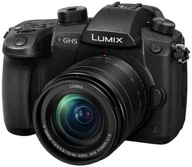 Panasonic Lumix DC-GH5 järjestelmäkamera + 12-60 mm f3.5 - 5.6 OIS