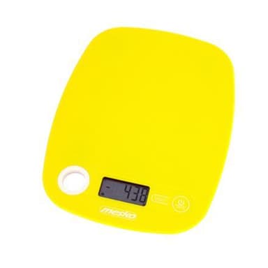 Mesko Keittiövaaka MS 3159y Suurin paino (kapasiteetti) 5 kg, Asteikko 1 g, Näyttötyyppi LCD, Keltainen