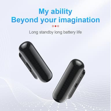Äänitys minimagneettinen 16 GB 4 osaa Musta