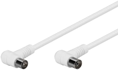 Goobay Kulmaantennikaapeli (80 dB), 2x suojattu