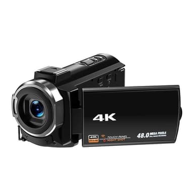 Videokamera 4K/48 megapikseliä/16x zoom/pimeänäkö/kaukosäädin