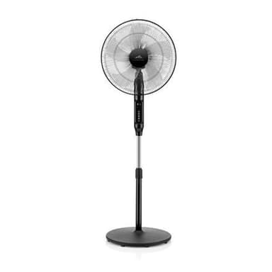 ETA Naos -tuuletin ETA260790000 Tuuletin, nopeus 4, 50 W, värähtely, halkaisija 43 cm, musta