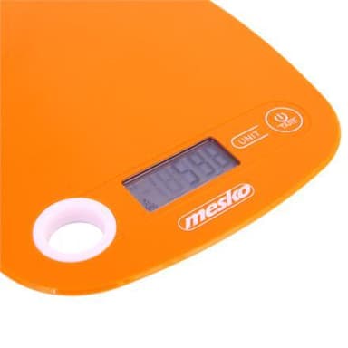 Mesko Keittiövaaka MS 3159o Maksimipaino (kapasiteetti) 5 kg, Asteikko 1 g, Näyttötyyppi LCD, Oranssi