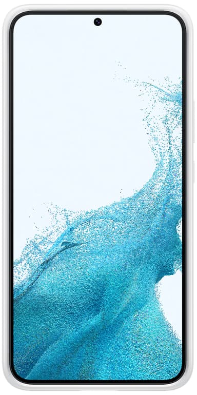 Samsung S22+ kehystetty suojakuori (valkoinen)