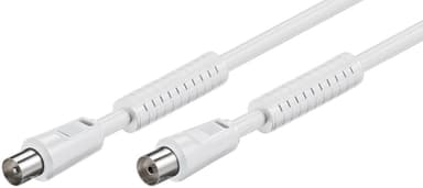 Goobay Antennikaapeli ferriitillä (80 dB), 2x suojattu