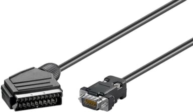 Sovitin kaapeli  SCART VGA:ksi