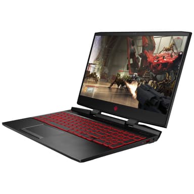 HP Omen 15-dc0805no 15,6" pelikannettava (musta)