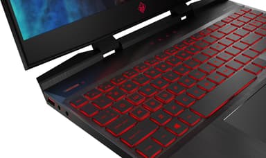 HP Omen 15-dc0805no 15,6" pelikannettava (musta)
