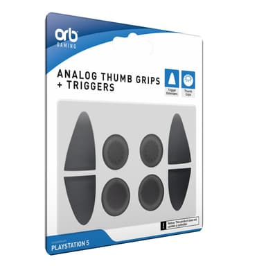 PS5 Analog Thumb Grips + Triggers