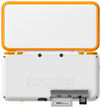 New Nintendo 2DS XL (valkoinen/oranssi) EU-malli