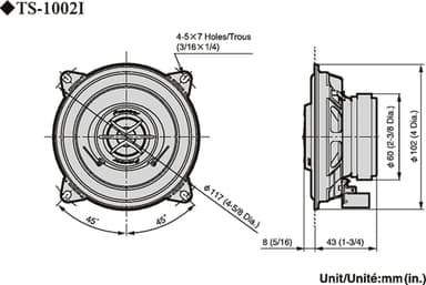 Pioneer TS-1002i