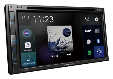 Pioneer AVH-Z5200DAB multimediasoitin Apple CarPlay, Android Auto