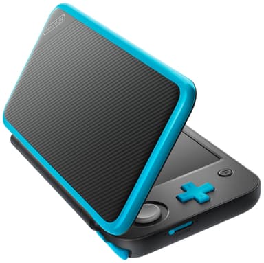 New Nintendo 2DS XL (musta/turkoosi) EU-malli