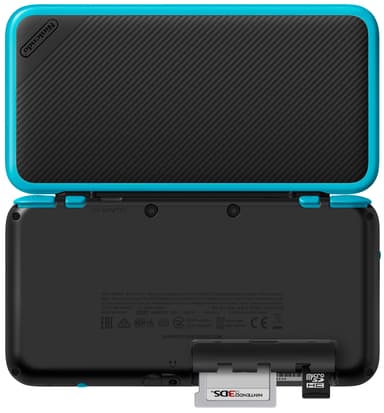 New Nintendo 2DS XL (musta/turkoosi) EU-malli