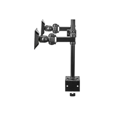 Ergonominen monitorikiinnike 2 näytölle 14""-24"".