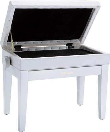 Roland RPB-400WH Pianotuoli, Valkoinen