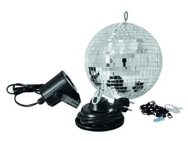 Täydellinen LED 20 cm peilipallosetti