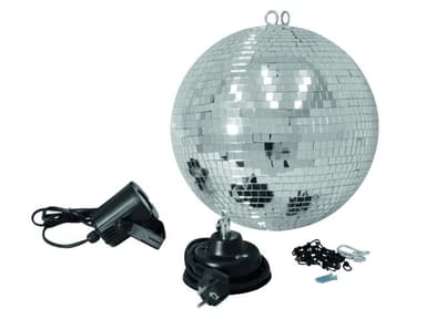 Täydellinen LED 30 cm peilipallosetti