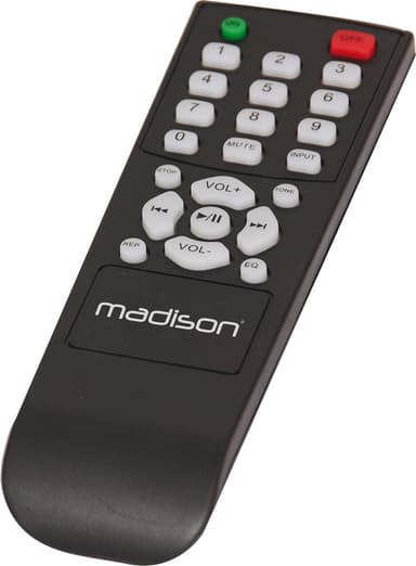 Madison HI-FI Stereo Vahvistin - Musta