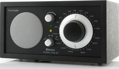 Tivoli Audio Model ONE BT Bluetooth-kaiutin (musta/hopea)