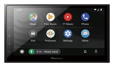 Pioneer SPH-DA250DAB CarPlay, DAB radio ja Bluetooth