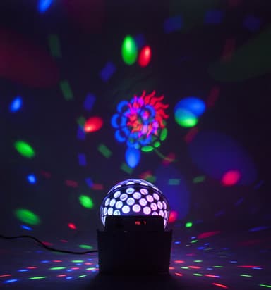 Ibiza LED discopallo RGBW
