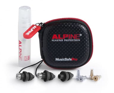 Alpine MusicSafe Pro Mustat korvatulpat