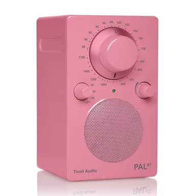 Tivoli Audio PAL Bluetooth-kaiutin (vaaleanpunainen)