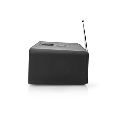 Internet radio, FM/Bluetooth, musta