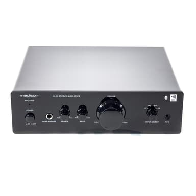 MAD1000 HI-FI-vahvistin Bluetoothilla, 2x50 wattia.