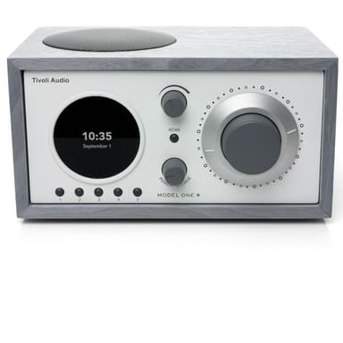 Tivoli Audio Malli ONE+, harmaa/valkoinen