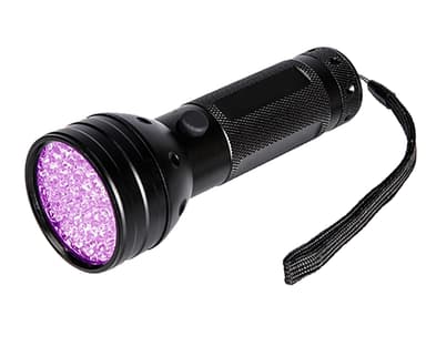 UV taskulamppu 51:llä LED diodilla
