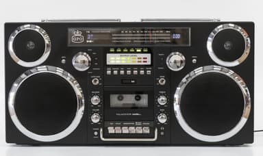 GPO BROOKLYN Ghettoblaster, Musta
