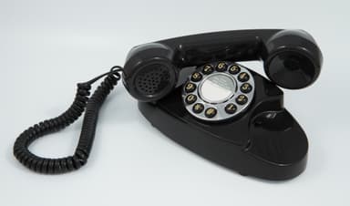 GPO Audrey Retrotelefon - Musta