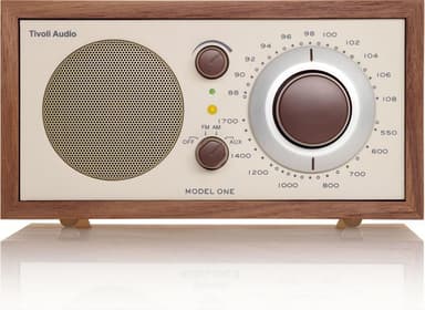 Tivoli Audio Malli ONE, pähkinäpuu/beige