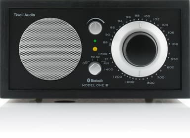 Tivoli Audio Model ONE BT Bluetooth-kaiutin (musta/hopea)