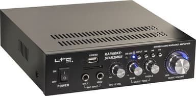 Karaokesetti 2 x mikrofonia